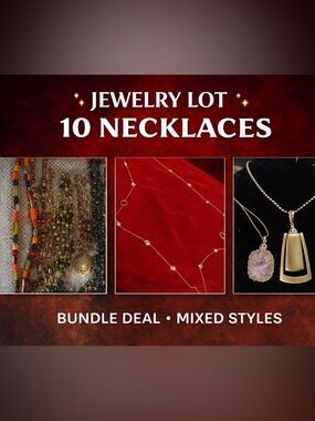 Lot of 10 Necklaces. Bundle with other lots and send offer.